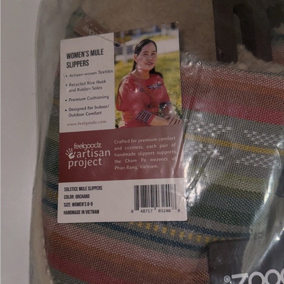 Feelgoodz slippers brand new women’s medium 8-9 - Picture 2 of 4